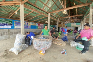 ธนาคารขยะบ้านหนองจระเข้หิน เปิดรับฝากขยะประจำเดือนพฤษภาคม 2567