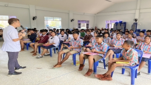 โครงการอบรมเยาวชนร่วมใจต้าน ภัยเอดส์ และยาเสพติด ประจำปีงบประมาณ พ.ศ.2568